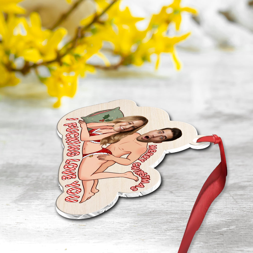 Spicy Couple Love - Personalized Couple Ornament
