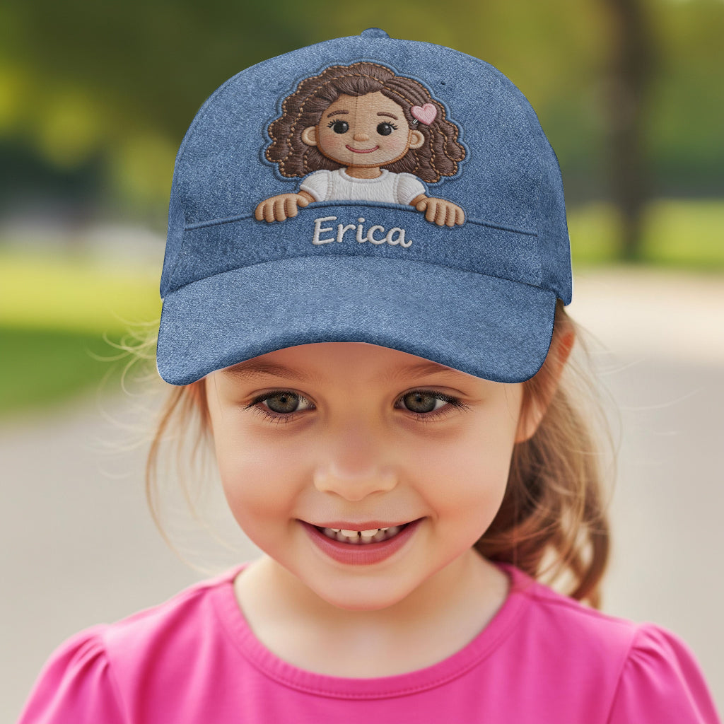 Beliebiges Foto - Personalisierte Kinder-Klassikkappe