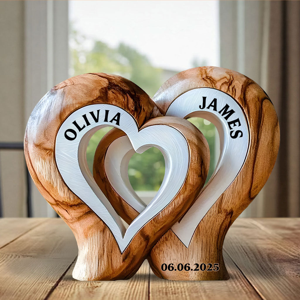 You And Me We Got This - Personalized Couple Custom Shaped Acrylic Plaque