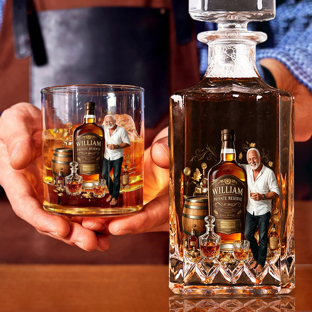 Liebe Whiskey, Bourbon - Personalisierbares Whisky Glas
