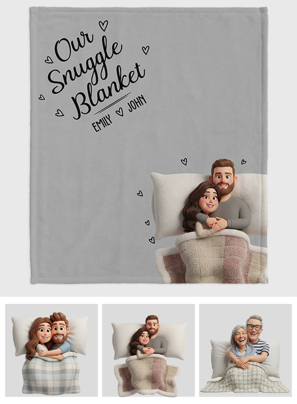 Our Snuggle Blanket - Personalized Couple Blanket