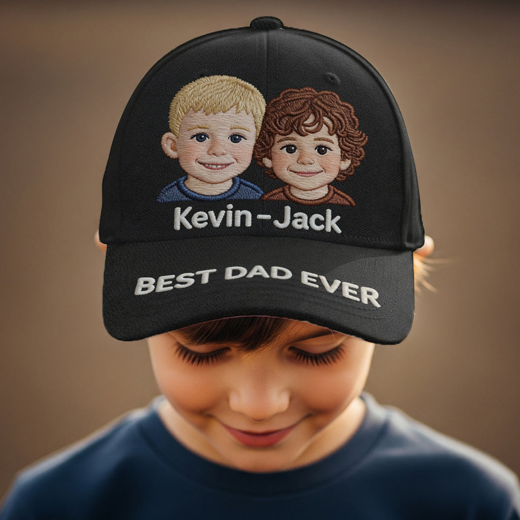 Cadeau parfait pour la fête des pères - Casquette classique personnalisée