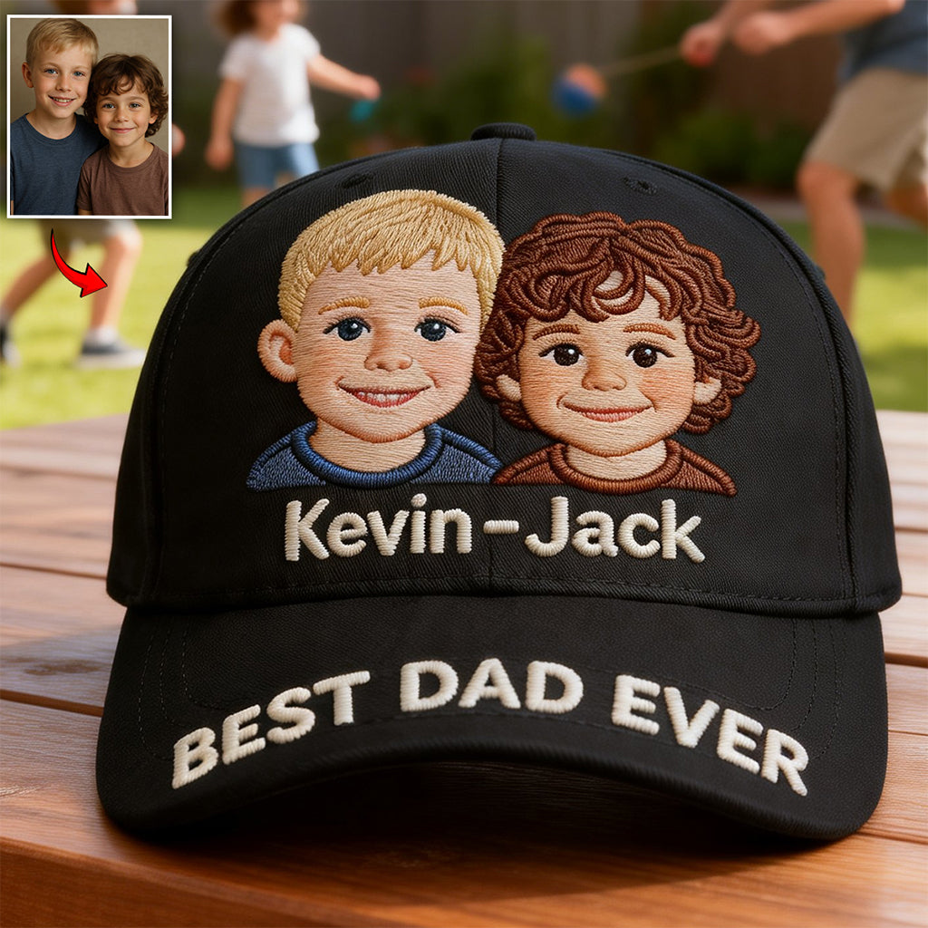 Cadeau parfait pour la fête des pères - Casquette classique personnalisée