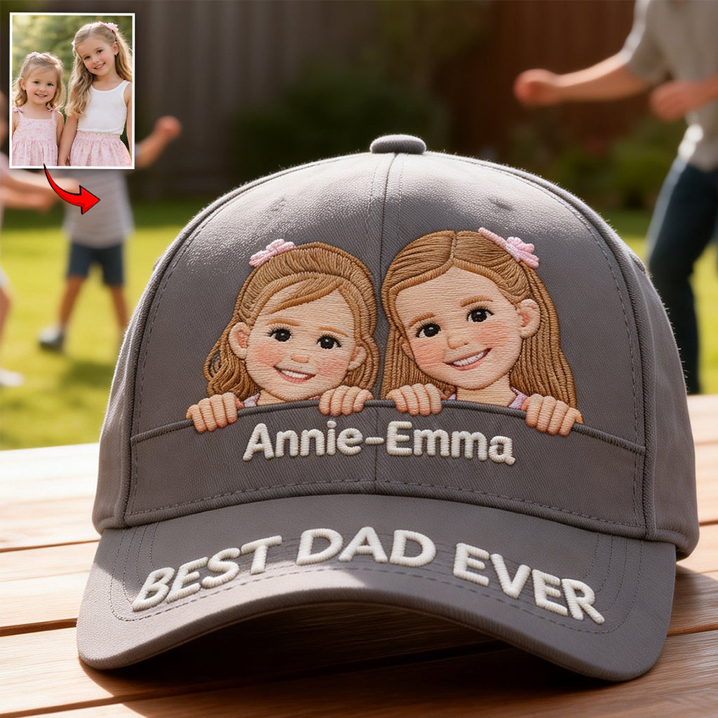 Cadeau parfait pour la fête des pères - Casquette classique personnalisée