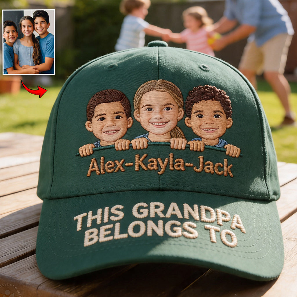 Cadeau parfait pour la fête des pères - Casquette classique personnalisée