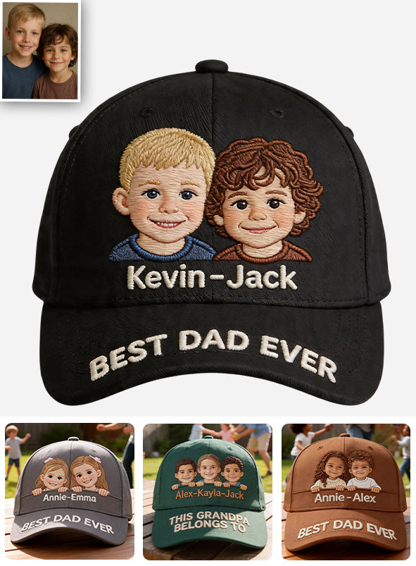 Cadeau parfait pour la fête des pères - Casquette classique personnalisée