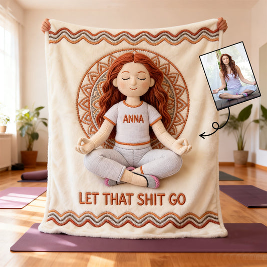 Couverture de yoga personnalisée à partir de n'importe quelle photo