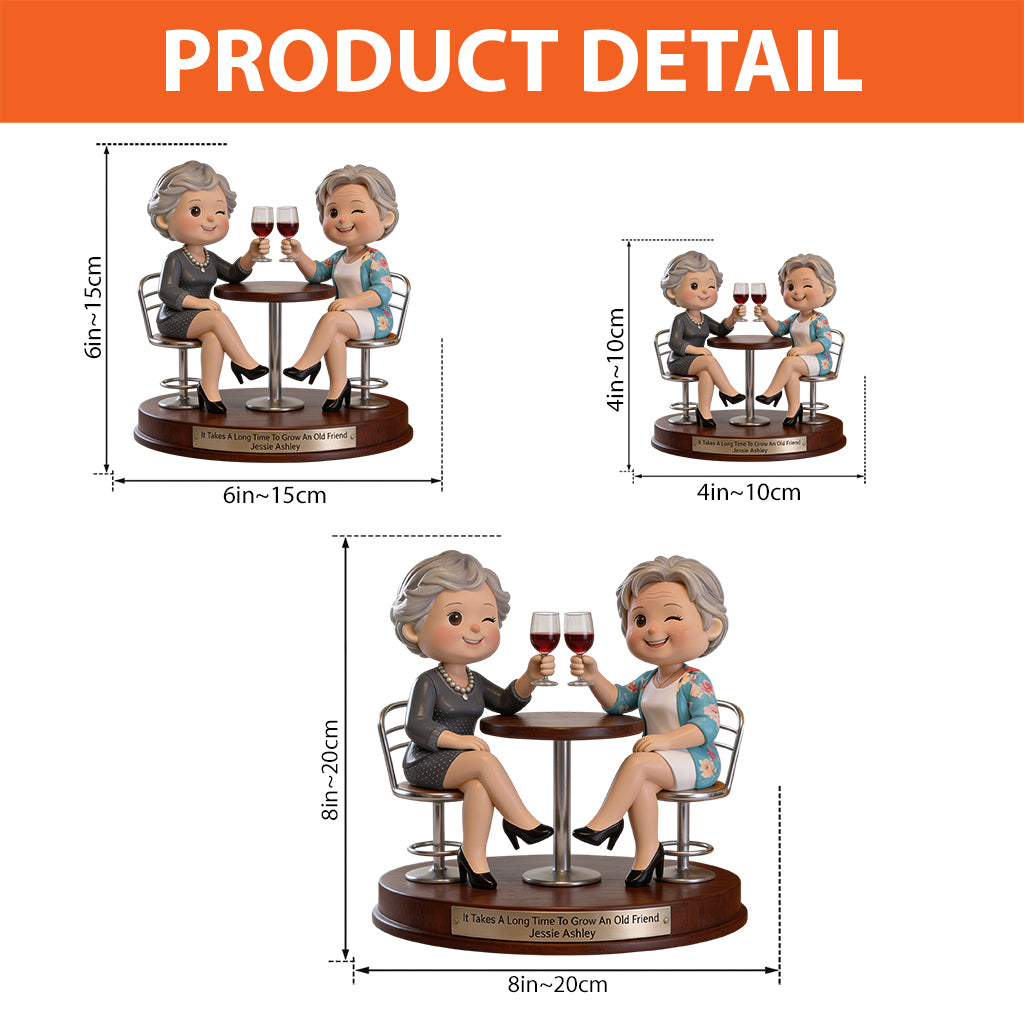 Partners In Crime - Personalized Bestie Custom Shaped Acrylic Plaque