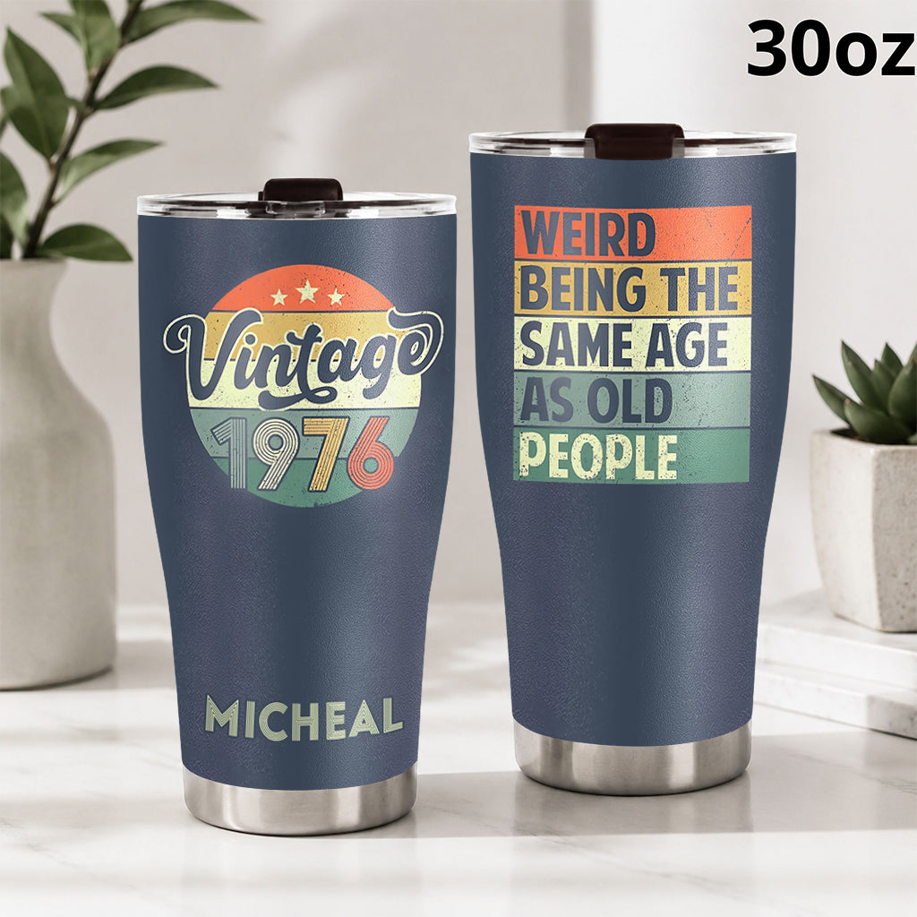 Happy Birthday - Personalized Birthday Tumbler