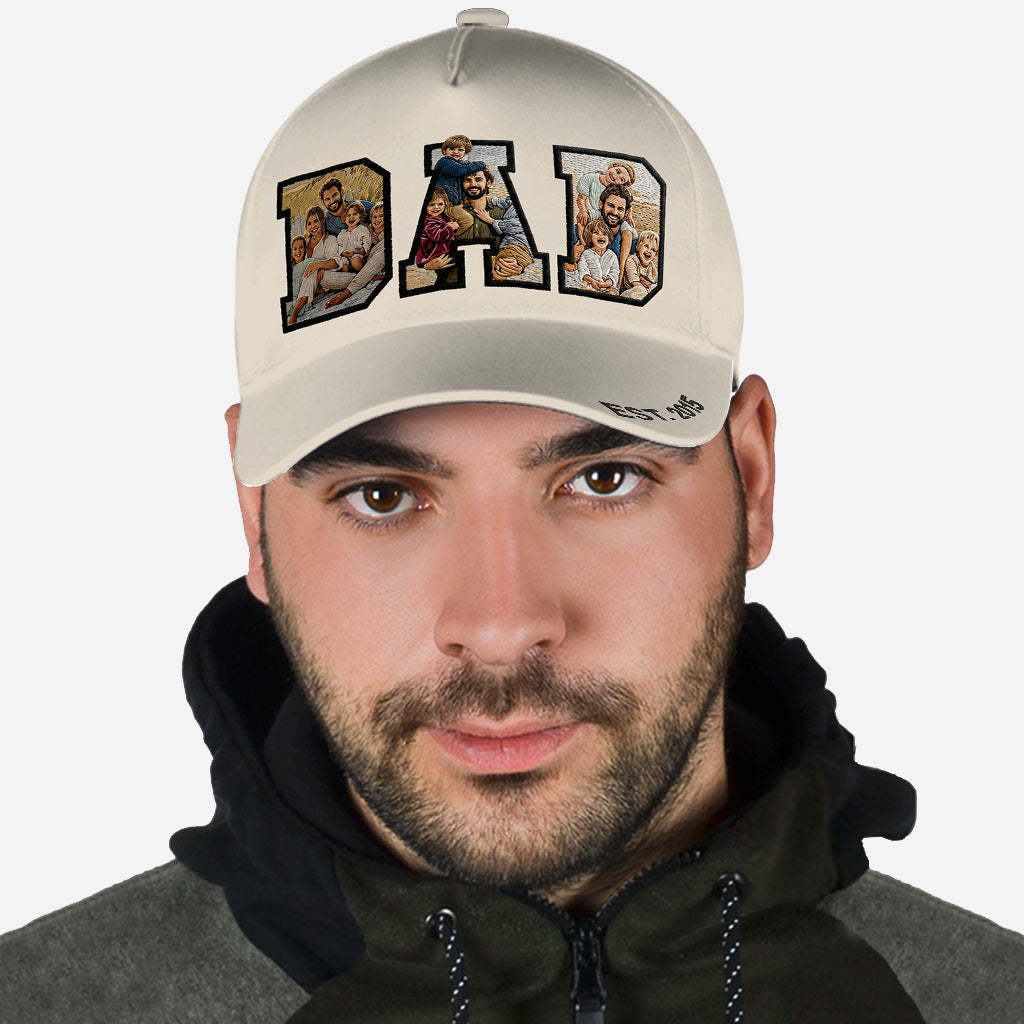 Bester Papa aller Zeiten - Personalisierte klassische Mütze