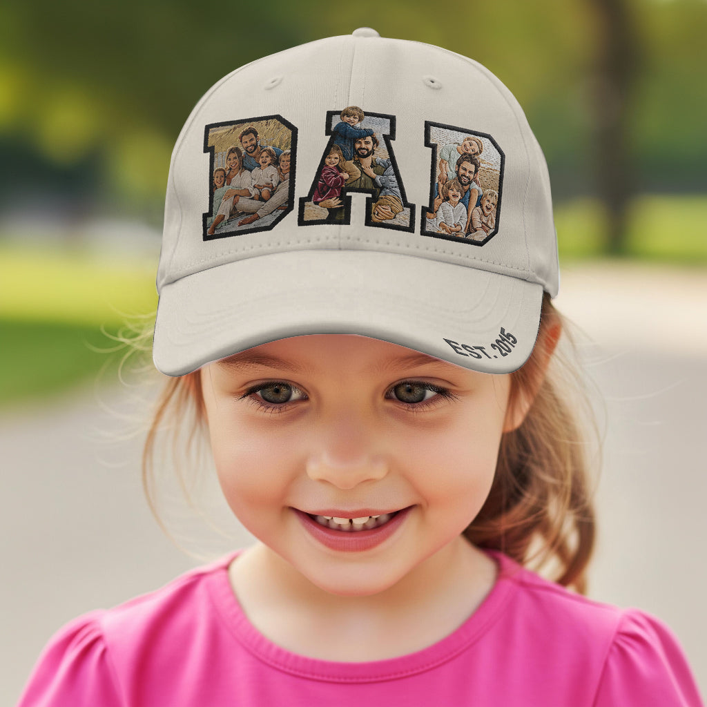 Bester Papa aller Zeiten - Personalisierte klassische Mütze