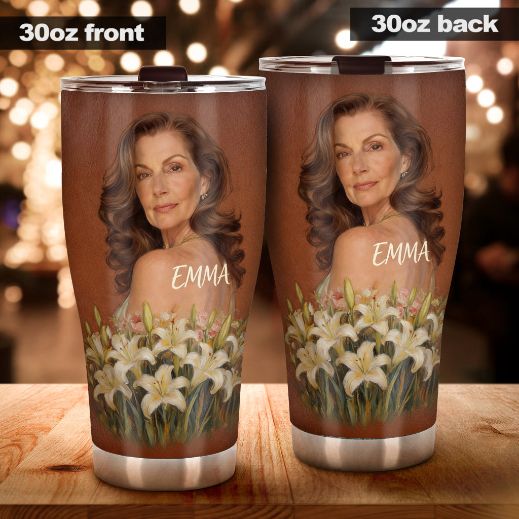 Individuelles Foto, jede Blume - Personalisierter Selbstliebe-Becher
