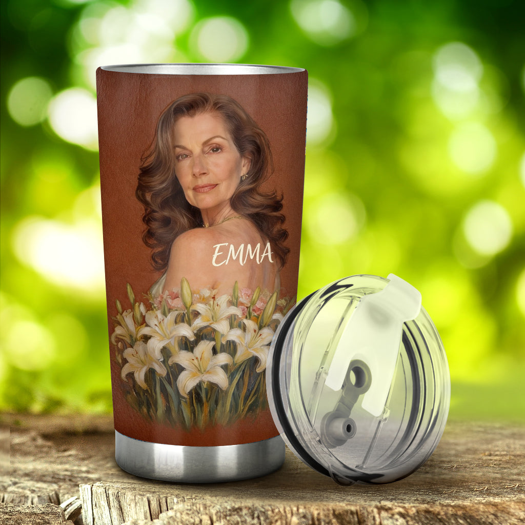 Individuelles Foto, jede Blume - Personalisierter Selbstliebe-Becher