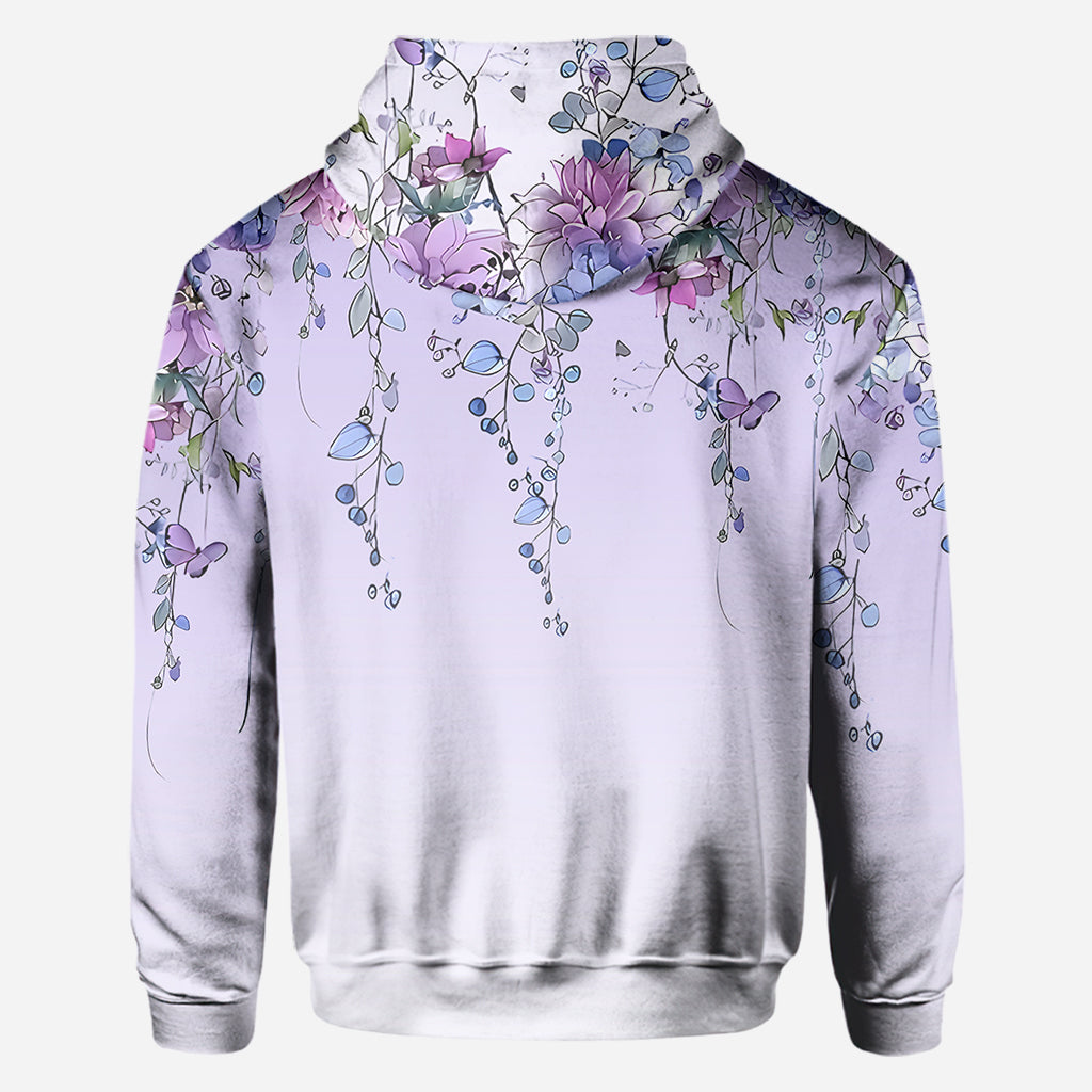 Grandma And Children Butterfly - Personalized Grandma All Over Shirt