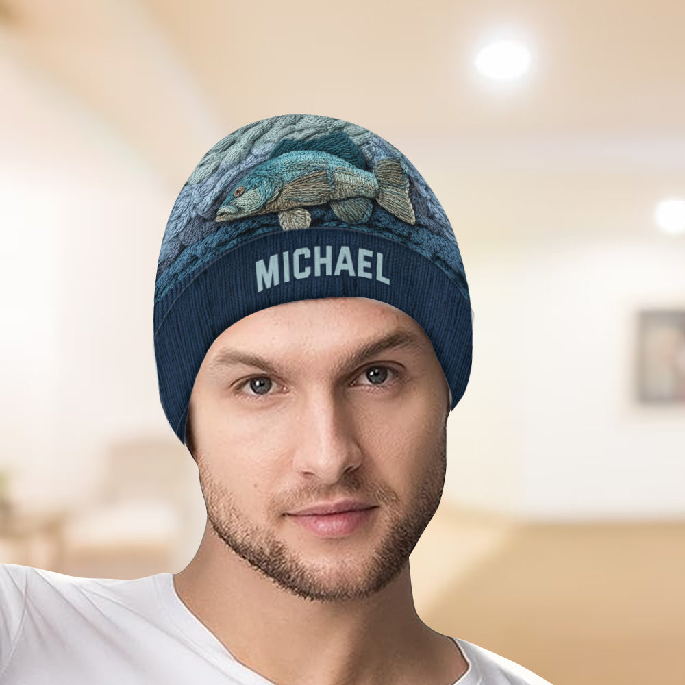 Passionné de pêche ? Bonnet de pêche personnalisé
