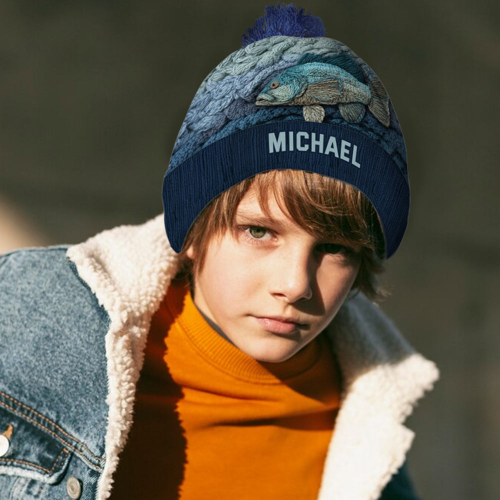 Passionné de pêche ? Bonnet de pêche personnalisé