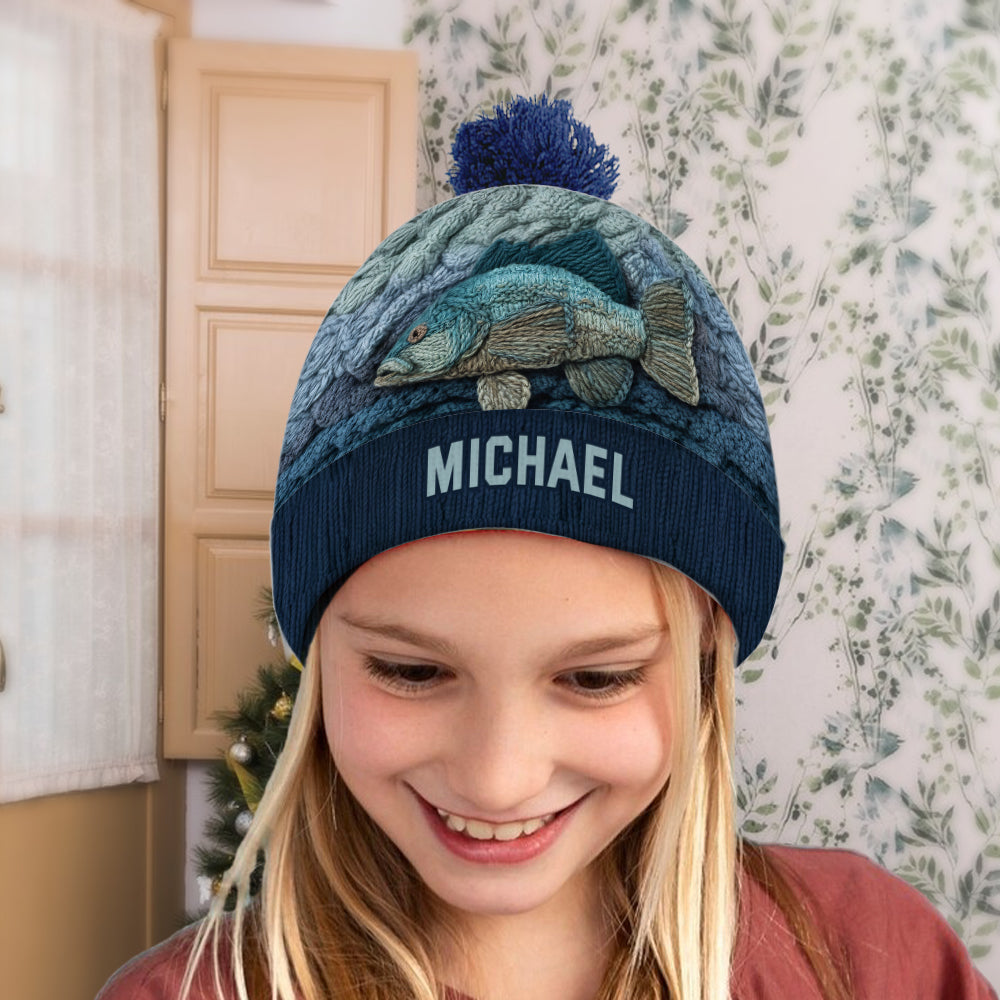 Passionné de pêche ? Bonnet de pêche personnalisé
