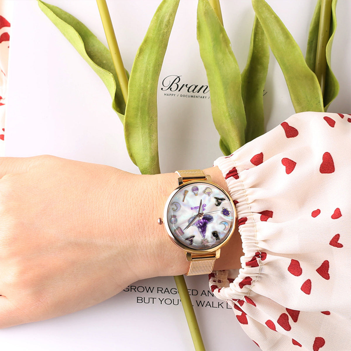 Sparkle Witch - Personalized Witch Women Hand Watch