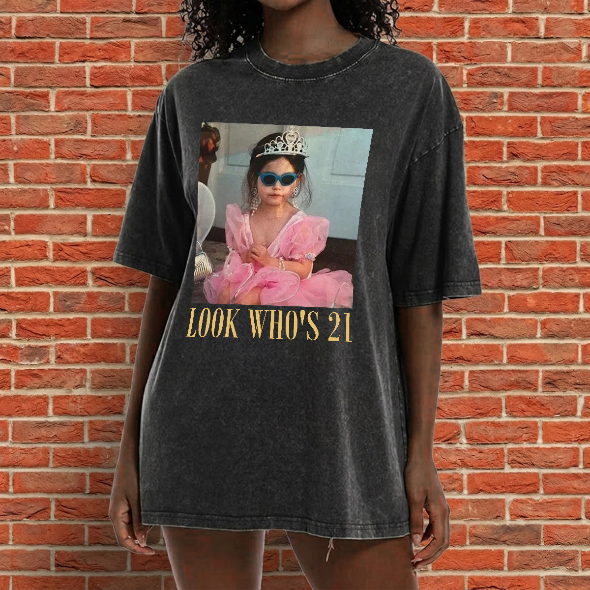 Happy Birthday - Personalized Birthday Wash T-Shirt