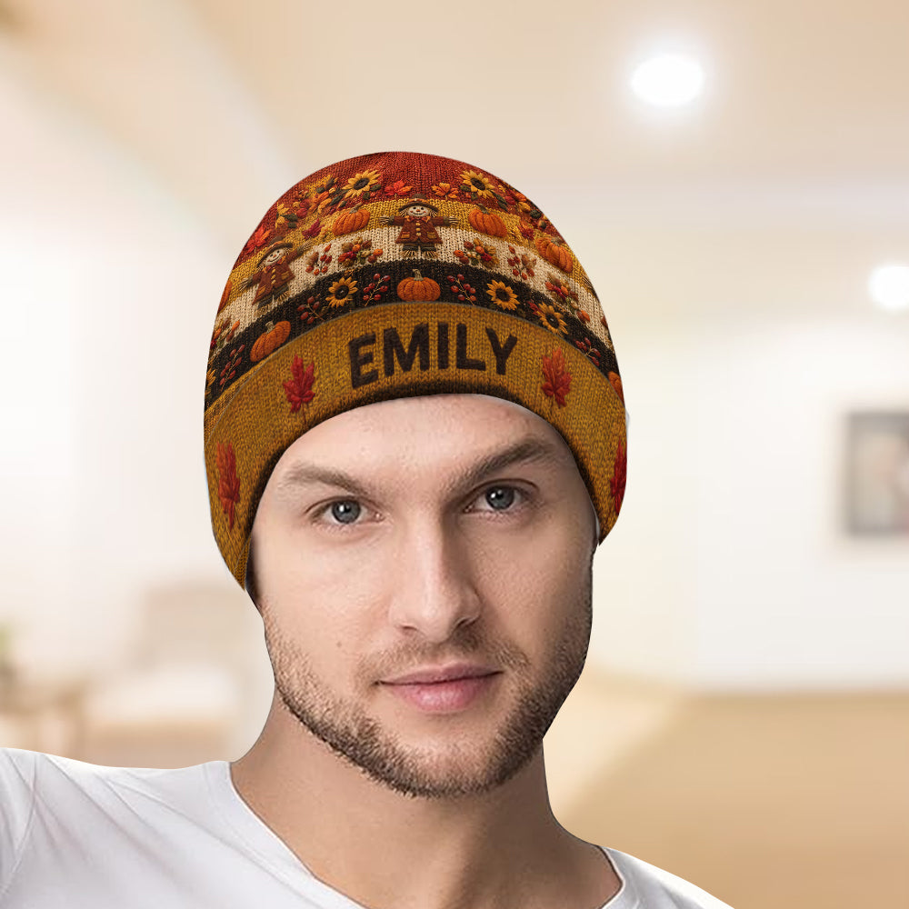 It's Fall Y'all - Personalized Autumn Beanie Hat