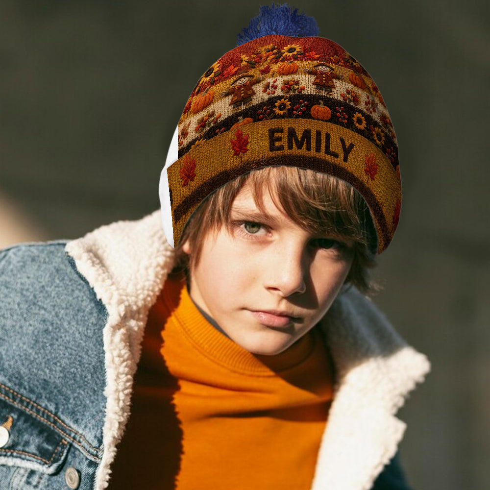 It's Fall Y'all - Personalized Autumn Beanie Hat