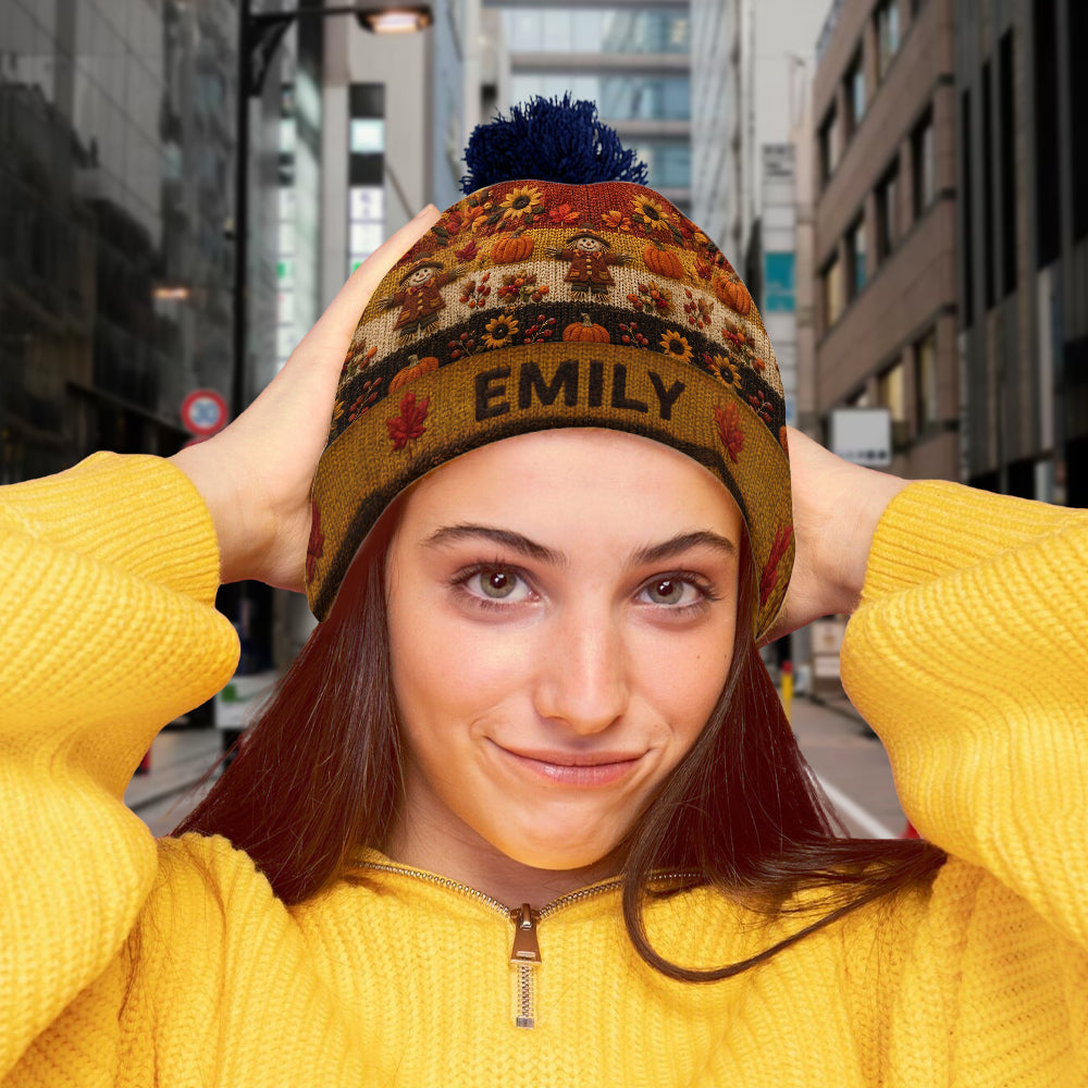 It's Fall Y'all - Personalized Autumn Beanie Hat