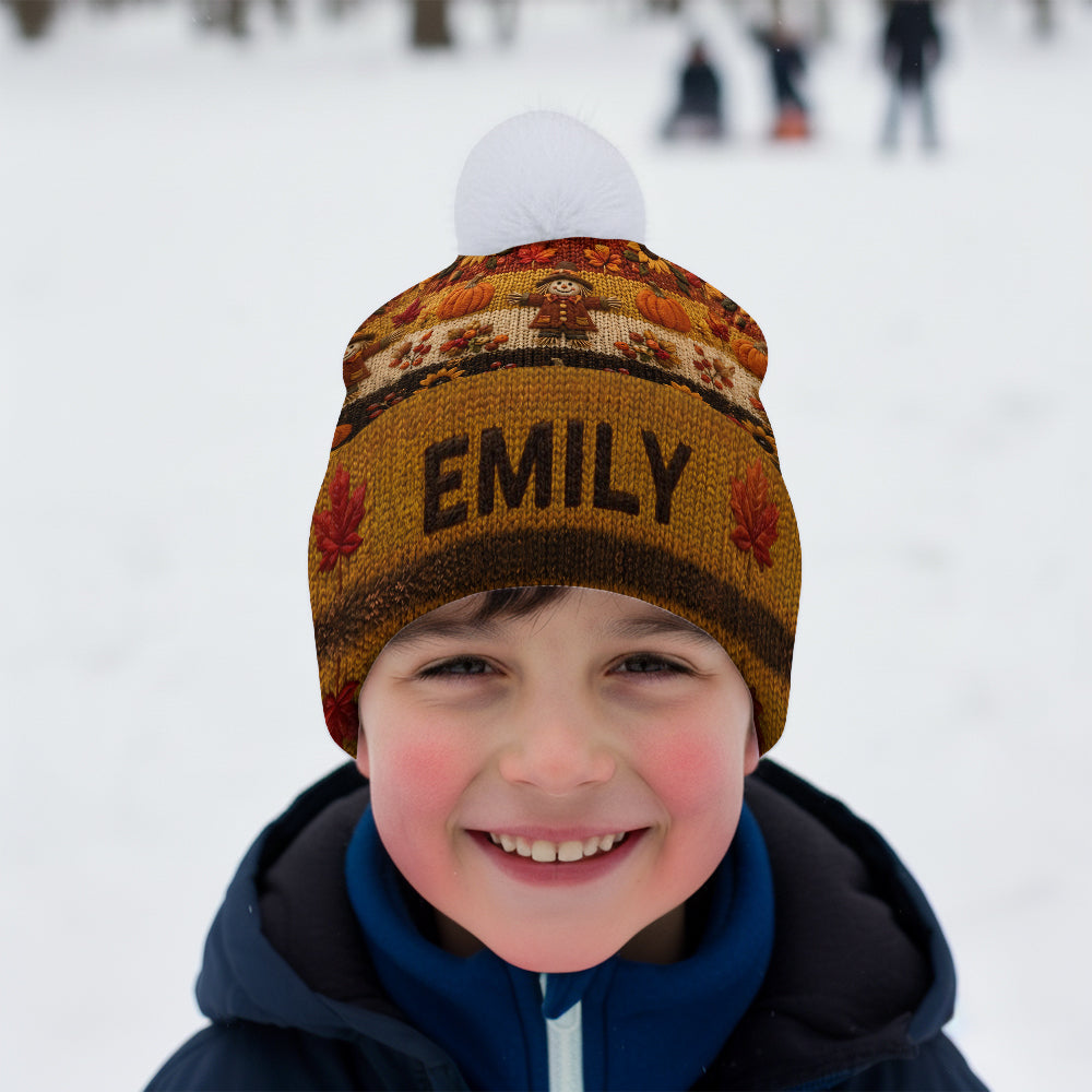 It's Fall Y'all - Personalized Autumn Beanie Hat
