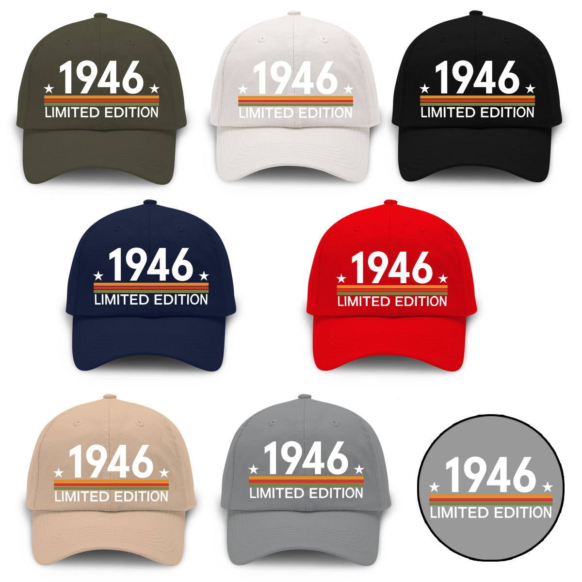 Birthday Gift - Personalized Birthday Embroidered Classic Cap