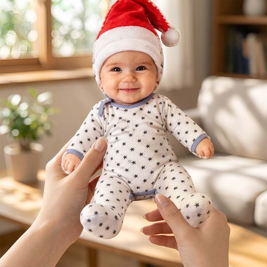Custom Any Photo - Personalized Kid Posable Plush Doll