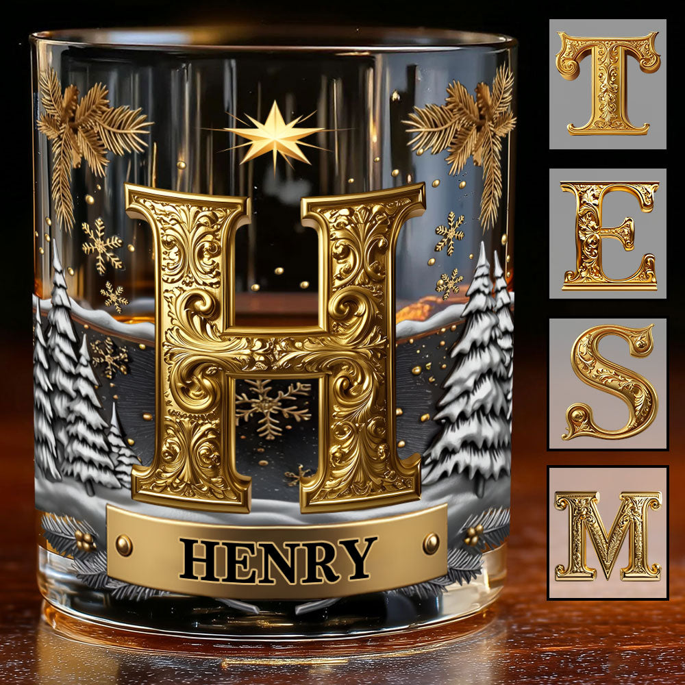 Joyeux Noël - Verre à whisky personnalisé