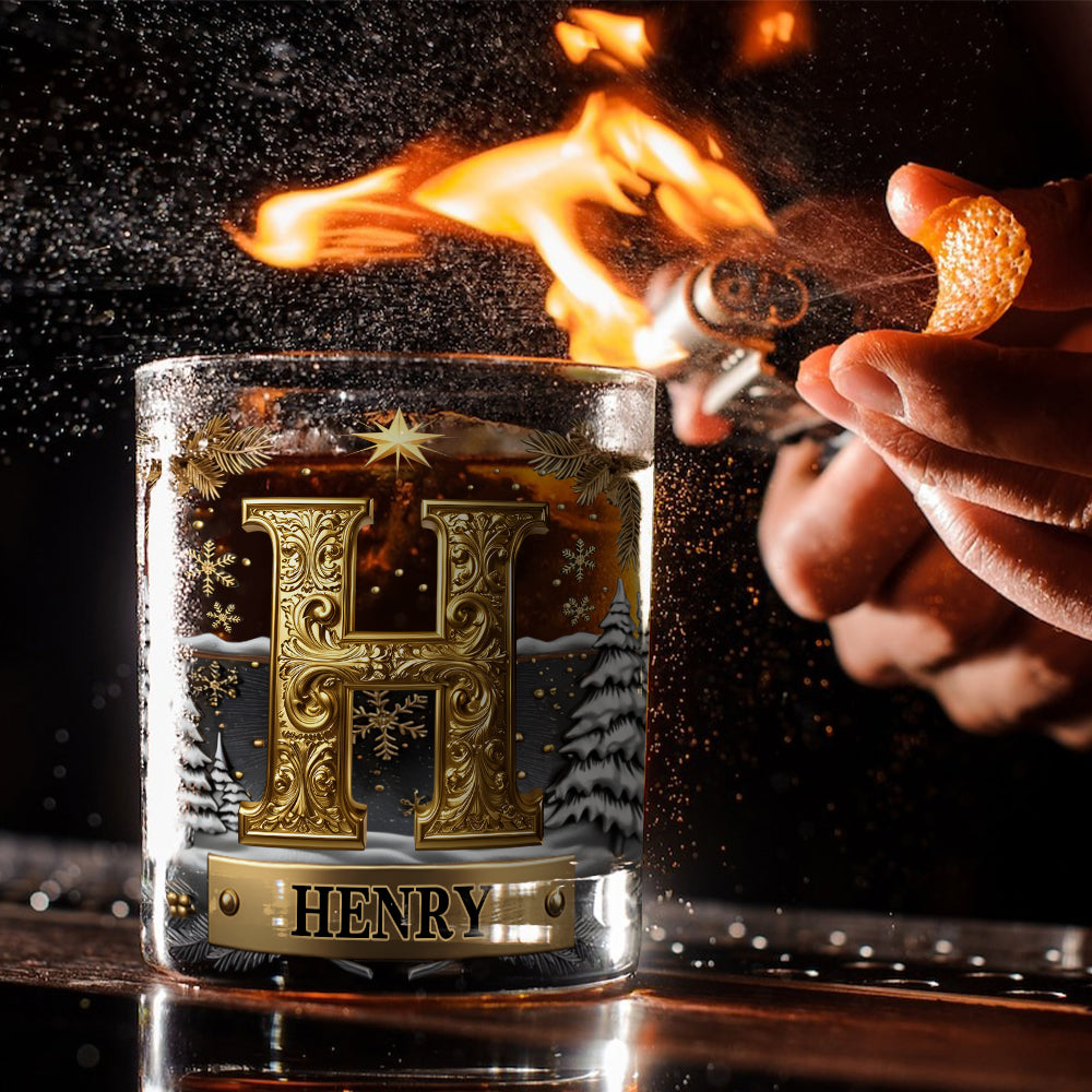 Joyeux Noël - Verre à whisky personnalisé