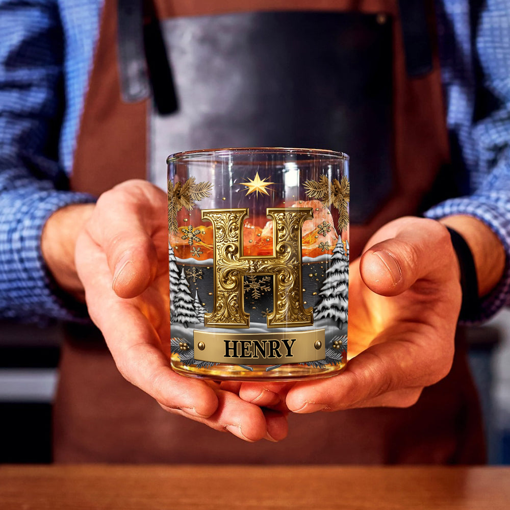 Joyeux Noël - Verre à whisky personnalisé