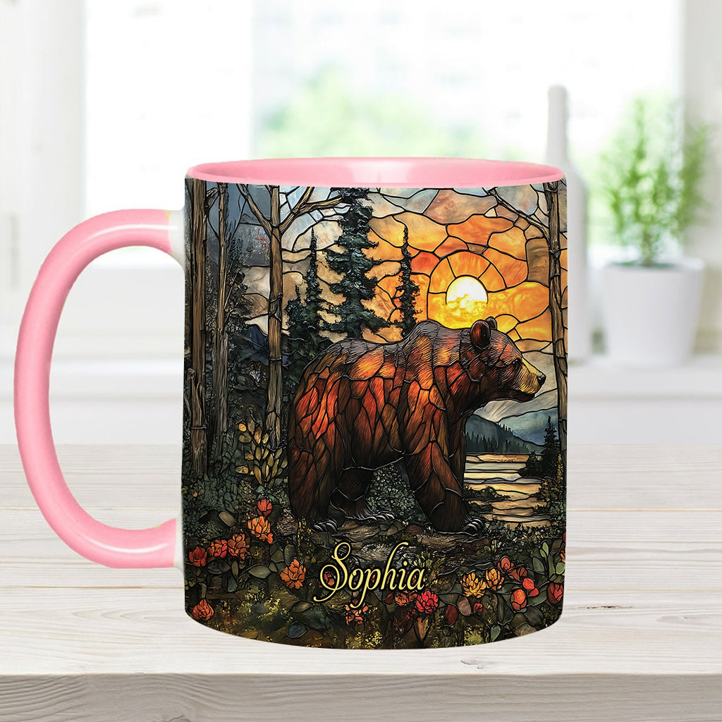Waldbär - Personalisierte Tasse mit Bärenmotiv