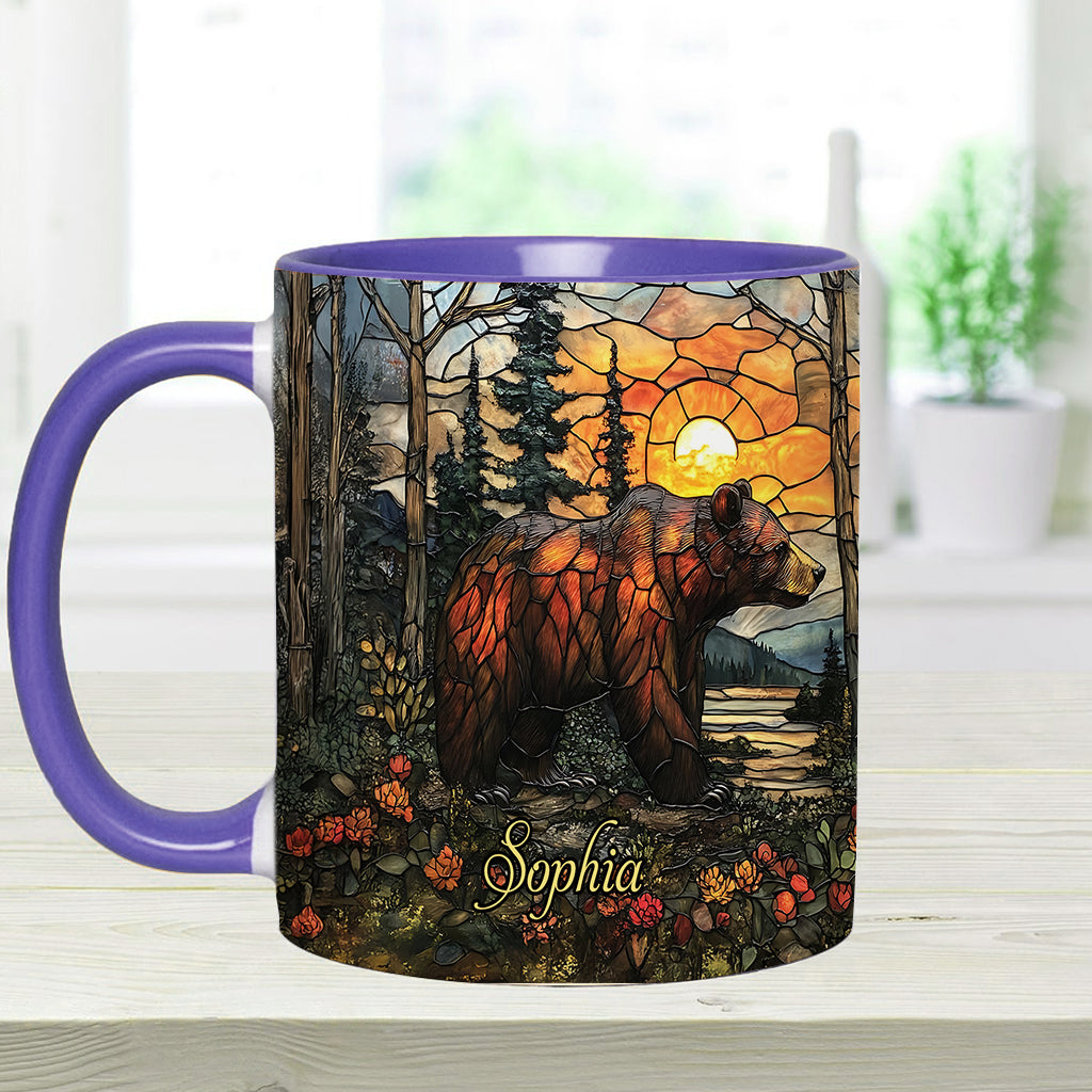 Waldbär - Personalisierte Tasse mit Bärenmotiv