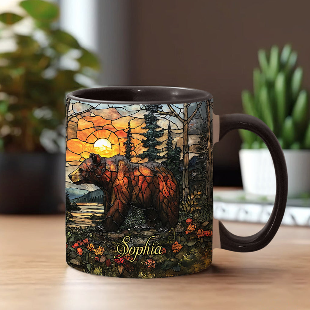 Waldbär - Personalisierte Tasse mit Bärenmotiv