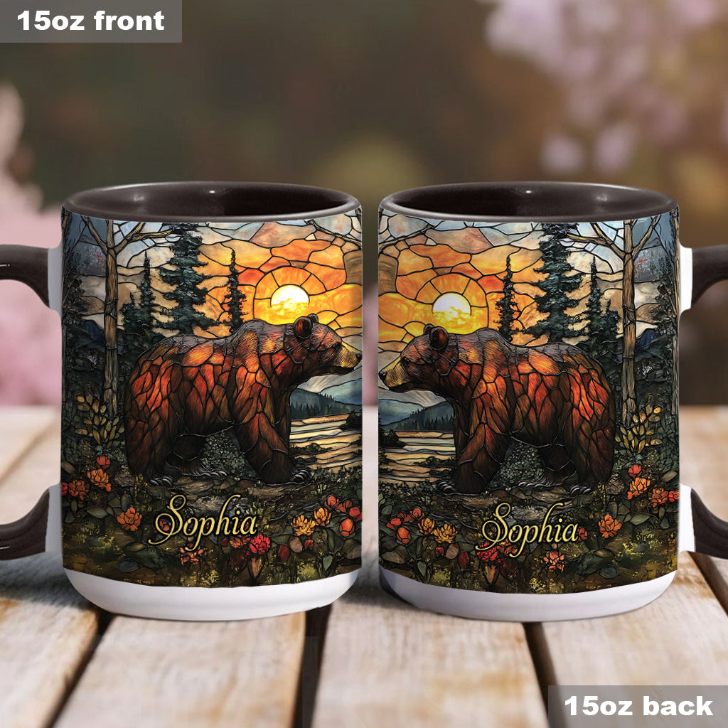 Waldbär - Personalisierte Tasse mit Bärenmotiv