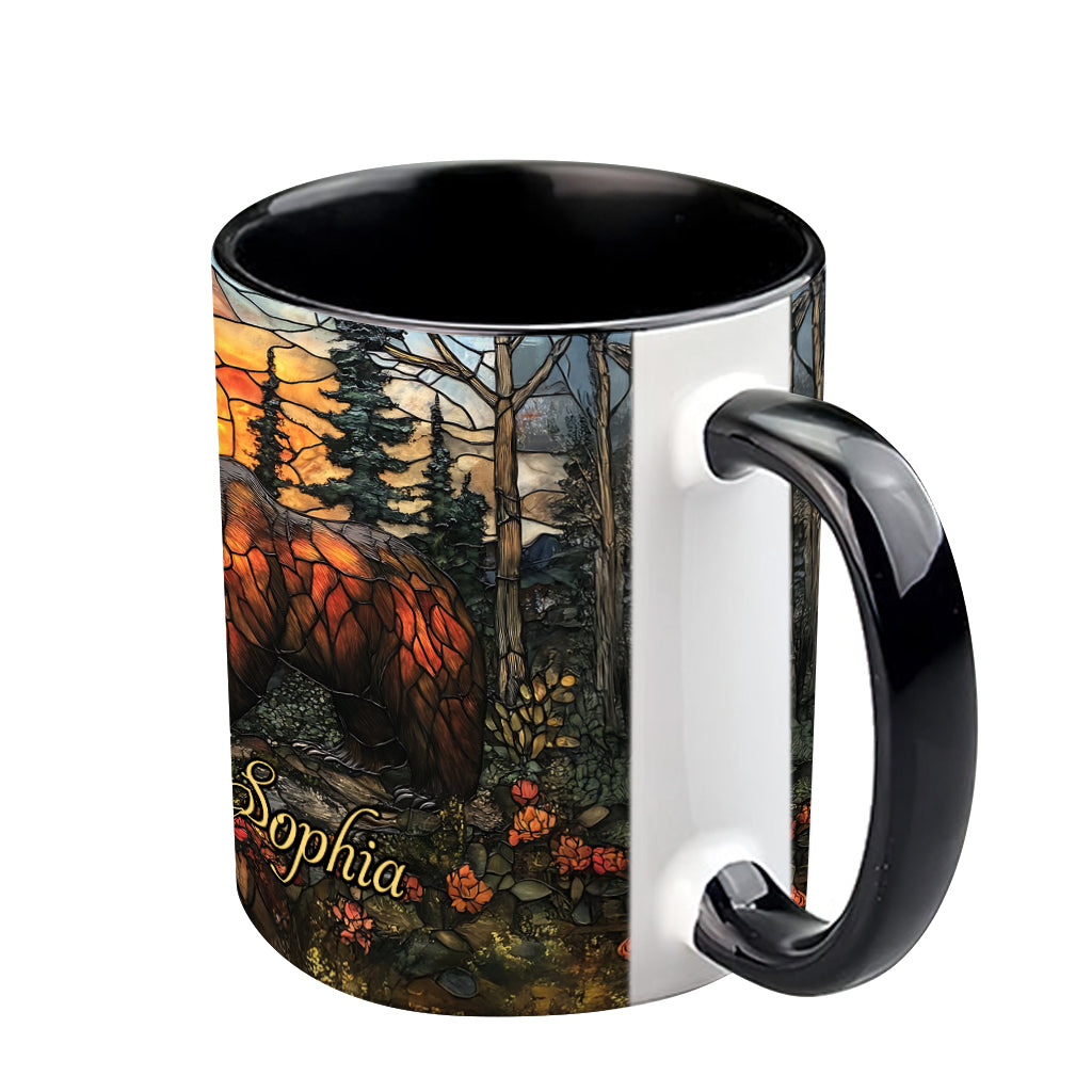 Waldbär - Personalisierte Tasse mit Bärenmotiv