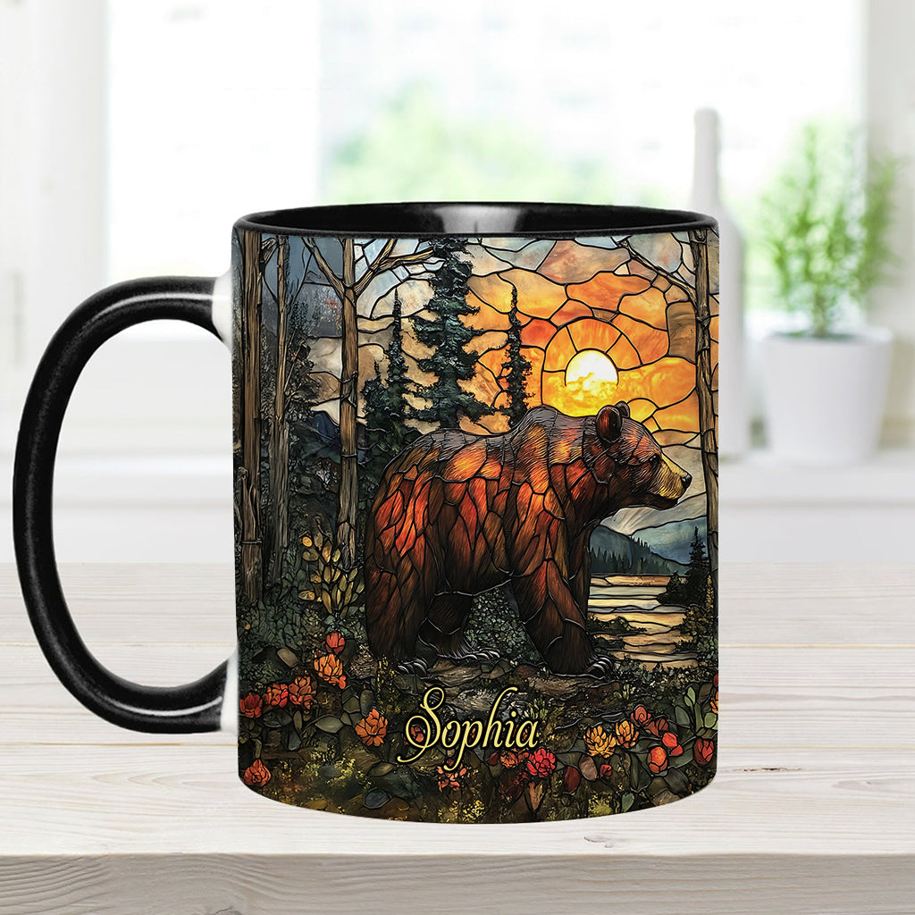 Waldbär - Personalisierte Tasse mit Bärenmotiv