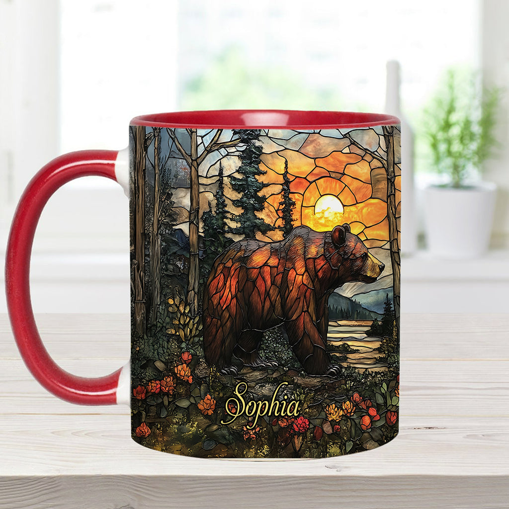Waldbär - Personalisierte Tasse mit Bärenmotiv