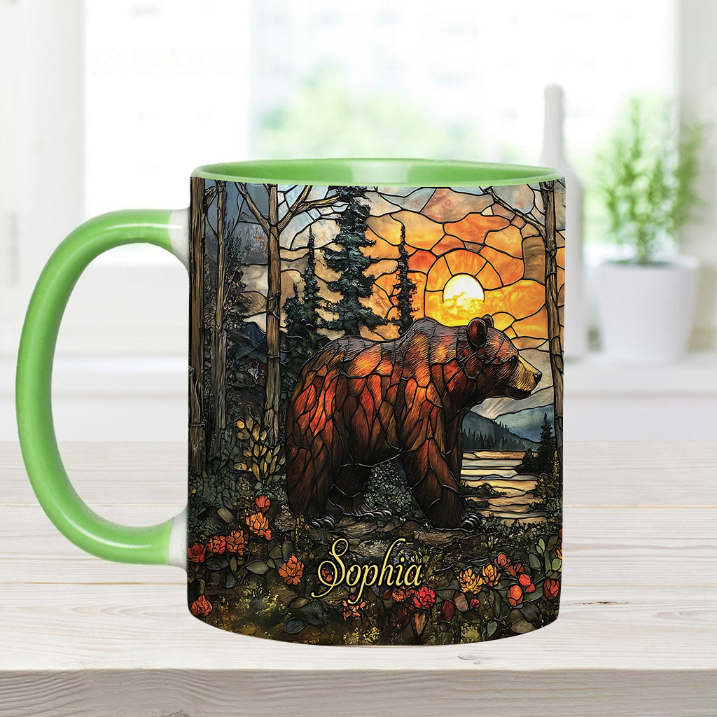 Waldbär - Personalisierte Tasse mit Bärenmotiv