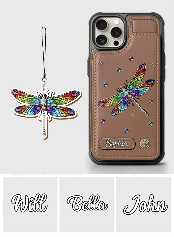 Wunderschöne Libelle – Personalisierte Libellen-Handyhülle