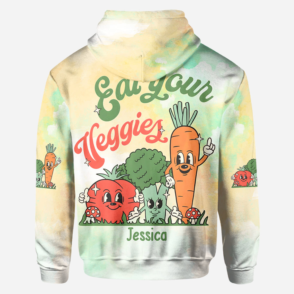 Eat Your Veggies - Personalized Veganism All Over Shirt