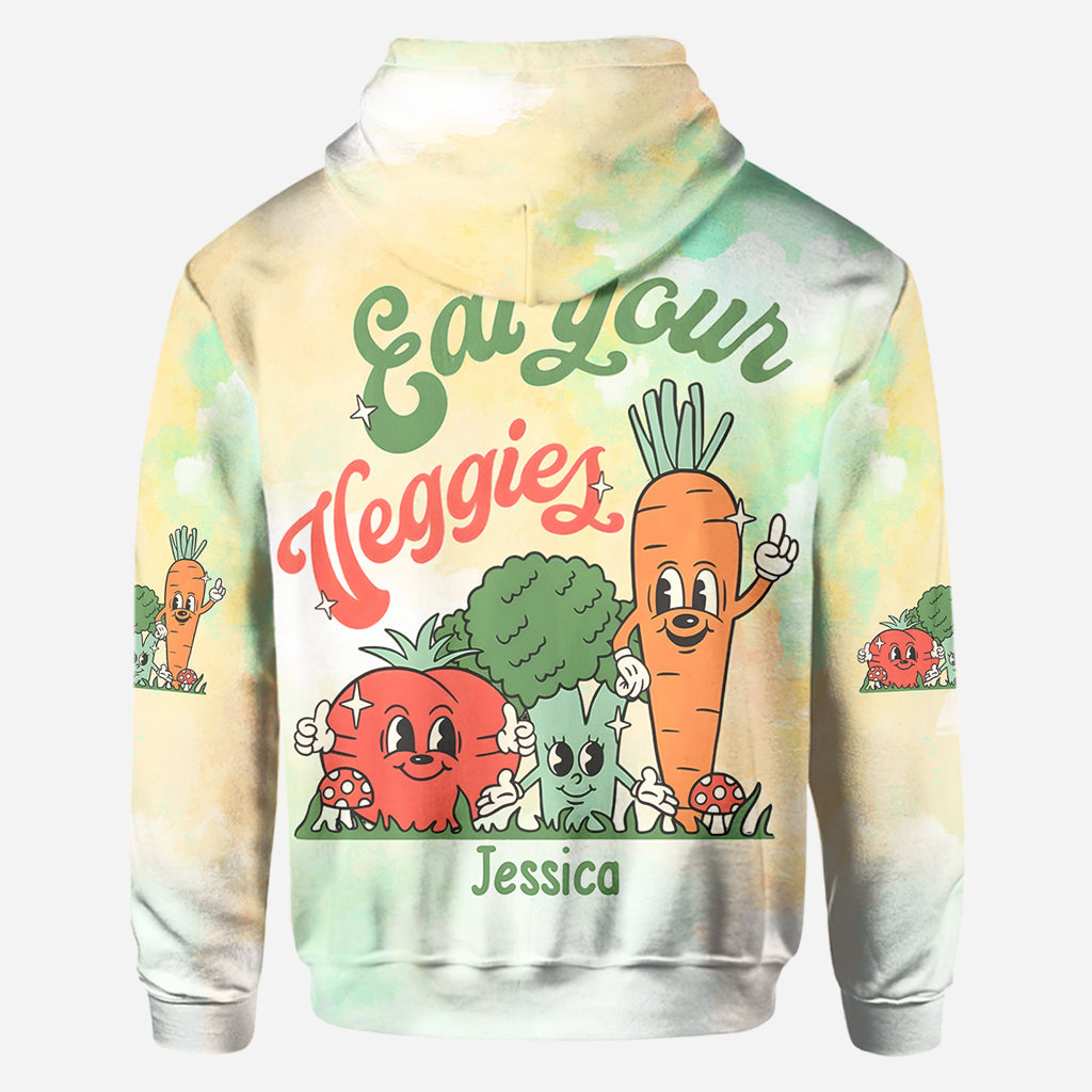 Eat Your Veggies - Personalized Veganism All Over Shirt