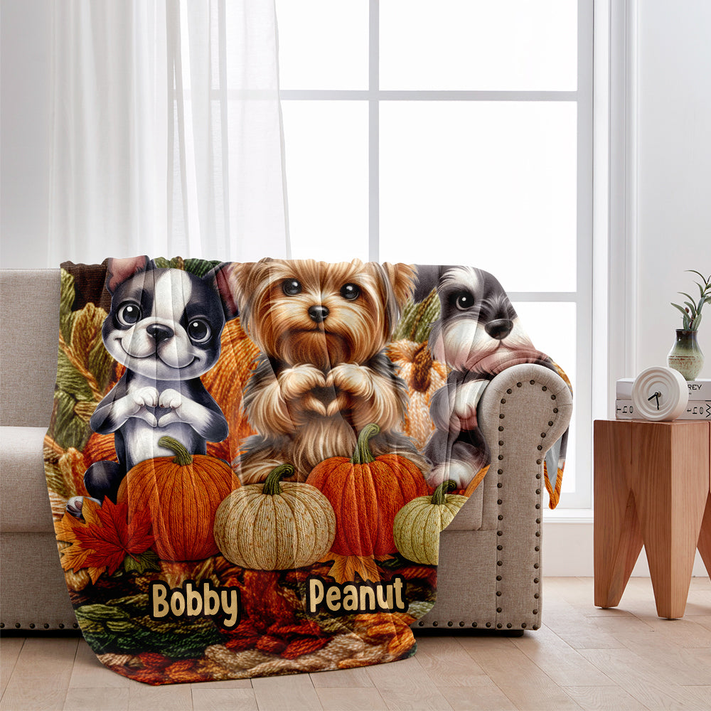 C'est la saison - Couverture personnalisée pour chien