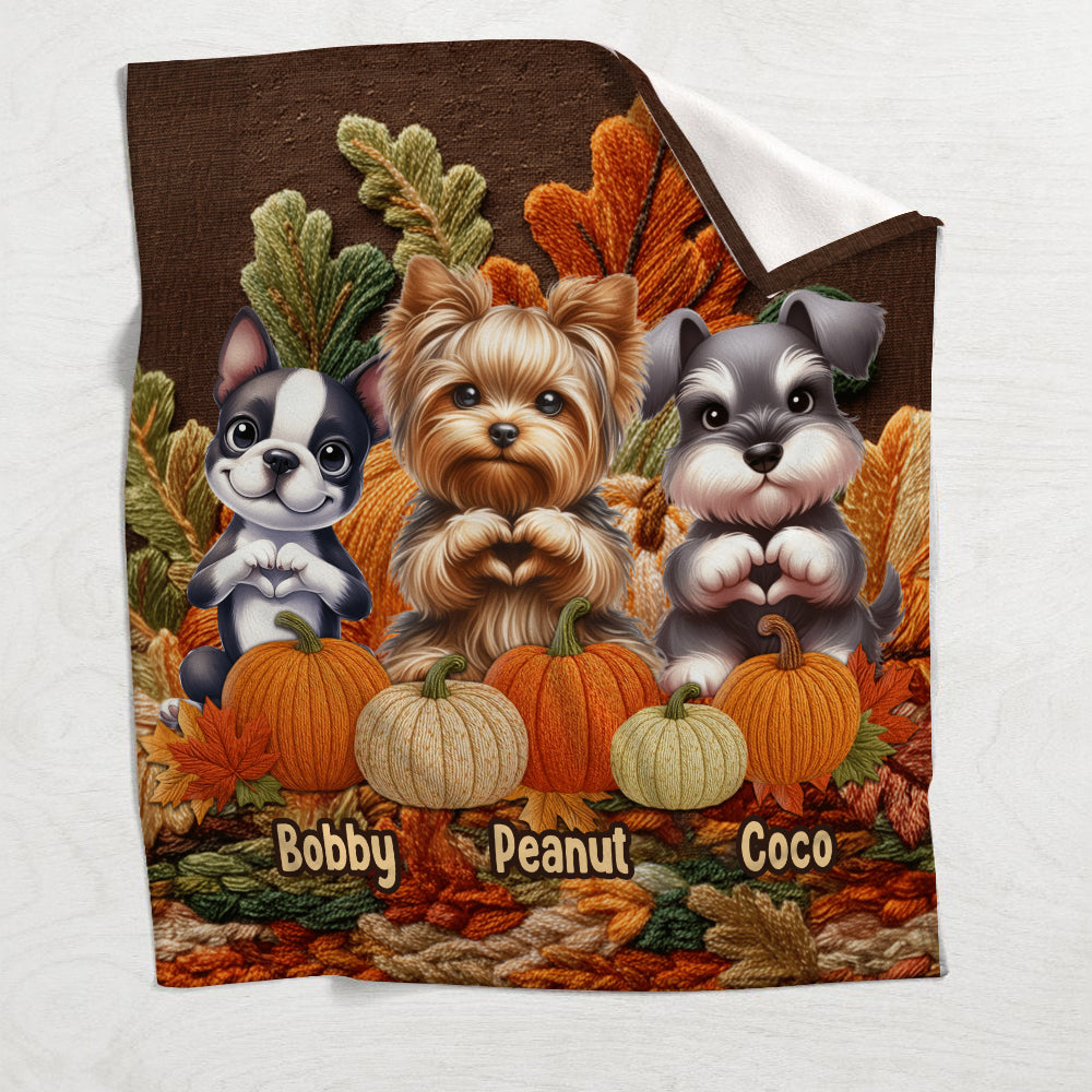 C'est la saison - Couverture personnalisée pour chien