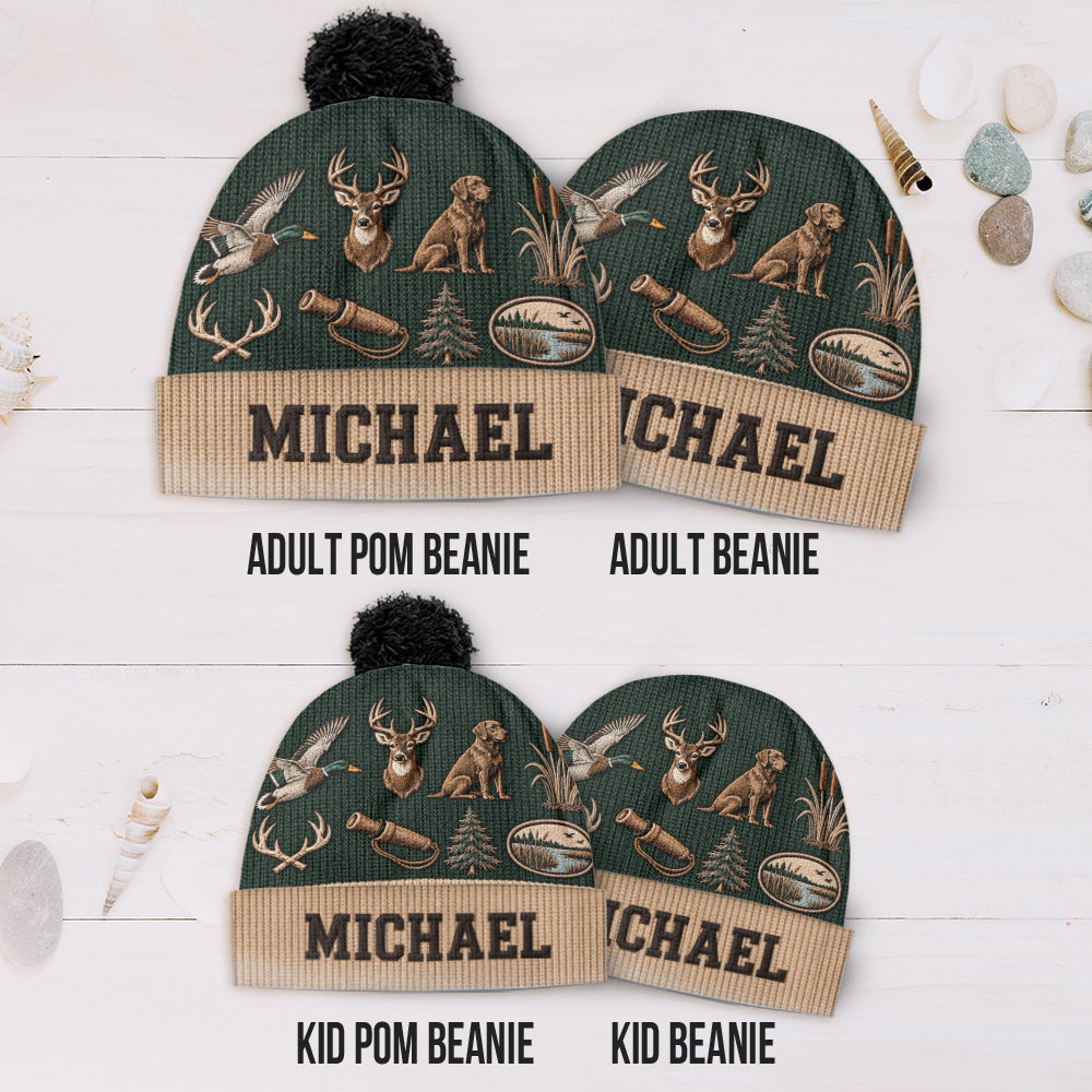 Love Hunting - Personalized Hunting Beanie Hat