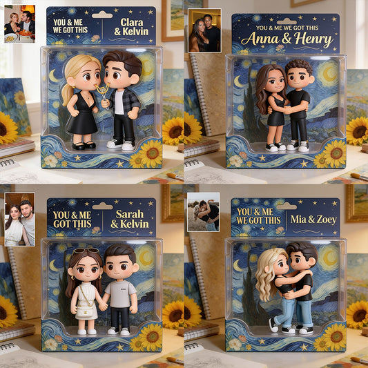 Vous & Moi, Nous Avons Ça - Boîte d'Affichage Acrylique Personnalisée pour Couples