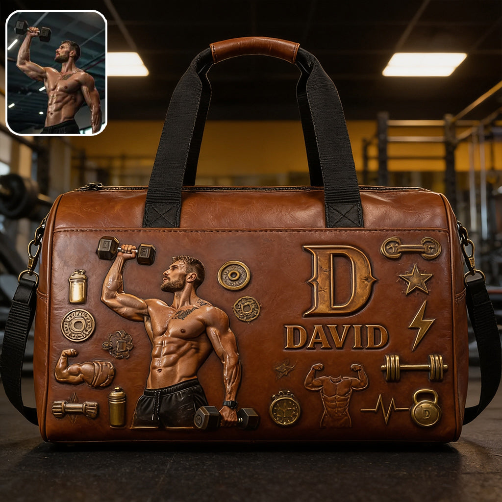 Love Gym - Personalisierte Fitness-Duffle-Tasche