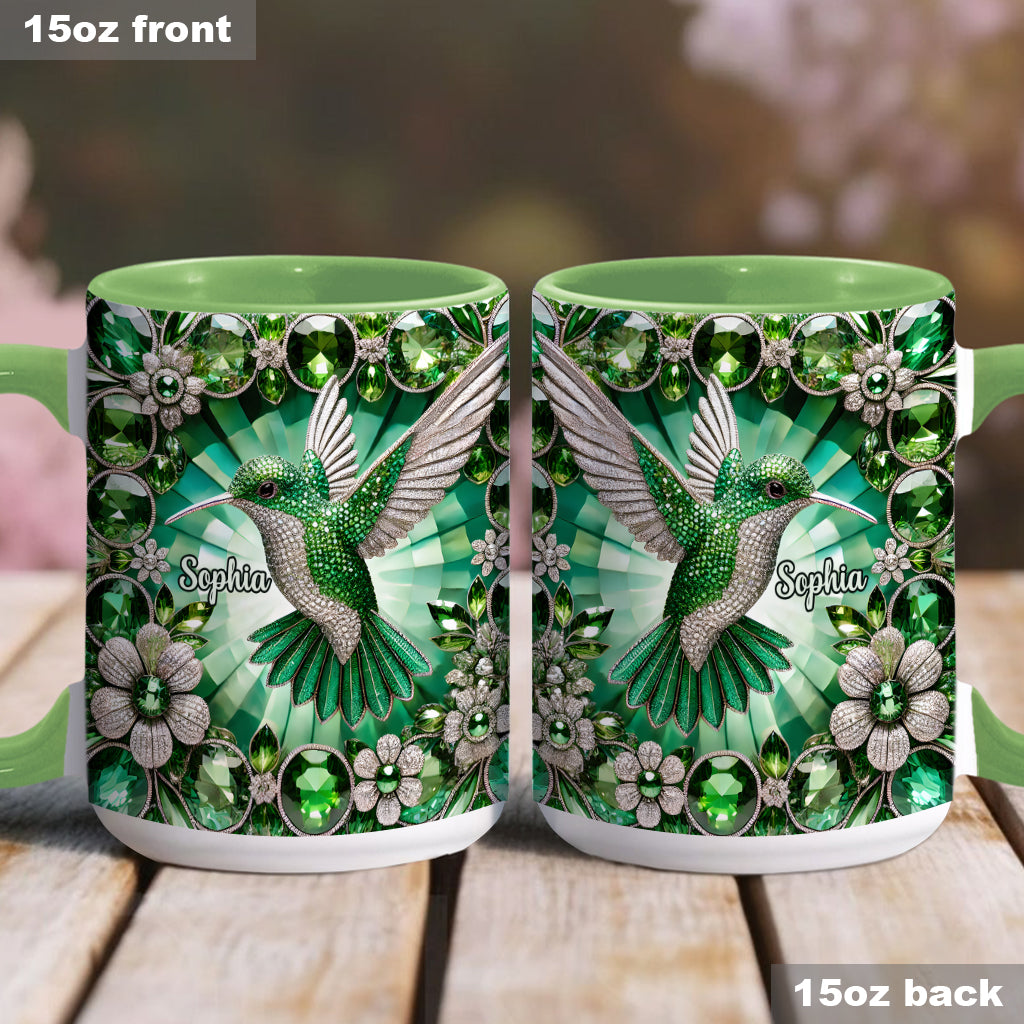Wunderschöne Geschöpfe – Personalisierte Tasse mit Schmetterlingsmotiv