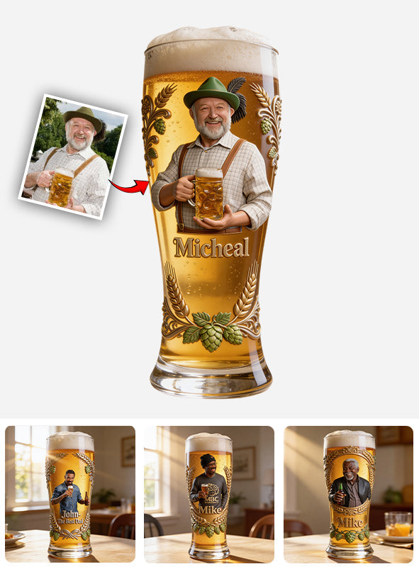 Cadeau pour les amateurs de bière - Pinte de bière personnalisée